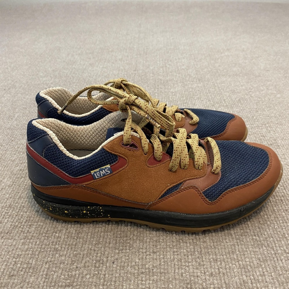 Lems Trailhead Shoes Womens Size 9.5 Brown Trail Hiking Mesh Cushioned Sneakers